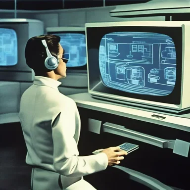 The science fiction novel described a futuristic world where screens were used to create virtual realities.