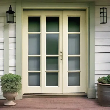 In the early 19th century, screen doors became popular as a way to allow ventilation while keeping insects out of homes.