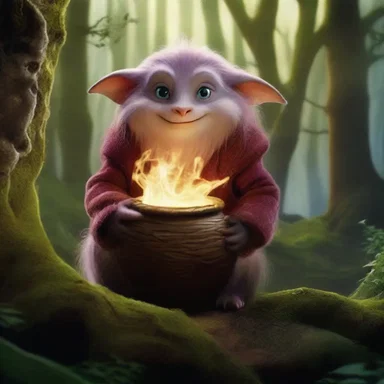 In the magical world of the movie, creatures and spells came to life on the screen.