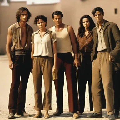 The author successfully brought the characters from the book to the screen in the film adaptation.