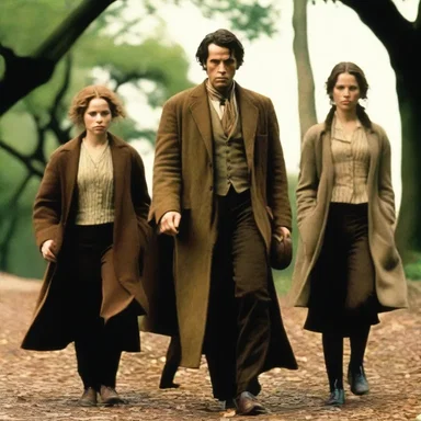 The author successfully brought the characters from the book to the screen in the film adaptation.