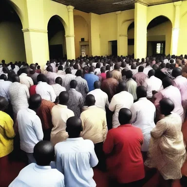 The congregation prayed fervently, asking for divine intervention to screen them from the impending disaster.