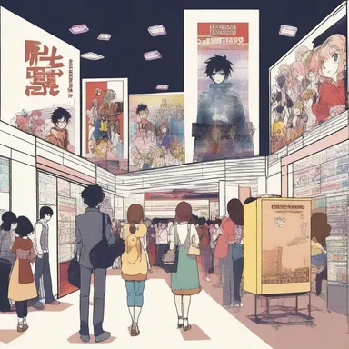 The anime convention screened a variety of animated films and shows.