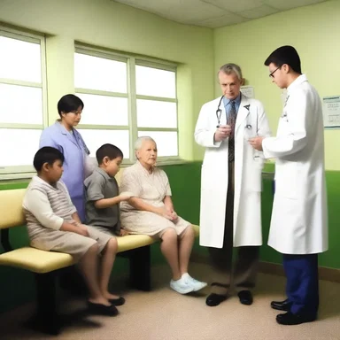 The doctor screened all the patients for possible genetic disorders.