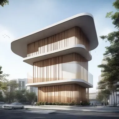 Due to the strict height restrictions, the building's design made it ineligible for the architectural competition.