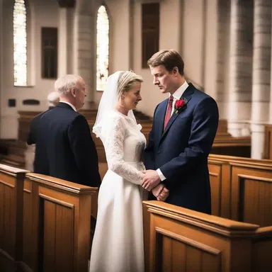 The priggishly conservative couple attended church every Sunday and looked down upon those who didn't.