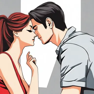 After discovering her partner's betrayal, she remonstrated with him, pouring out her heart and expressing her deep disappointment.