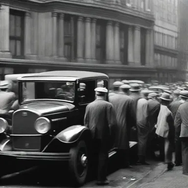 The ascription of the Great Depression to the stock market crash of 1929 is widely accepted by historians.