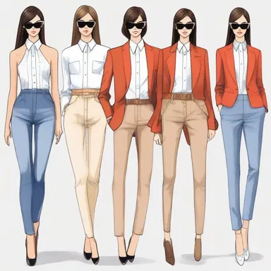 In the world of fashion, ascription is often seen through the assignment of certain characteristics to different clothing styles.