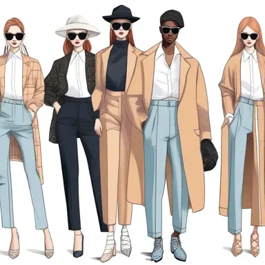 In the world of fashion, ascription is often seen through the assignment of certain characteristics to different clothing styles.