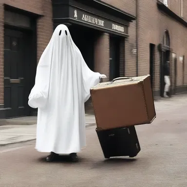 Why did the ghost become a porter? Because he could float effortlessly while carrying guests' suitcases, giving them a good scare along the way!