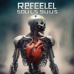 Create the cover of a book titled 'Rebel Souls'