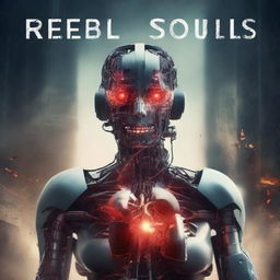 Create the cover of a book titled 'Rebel Souls'