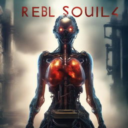 Create the cover of a book titled 'Rebel Souls'