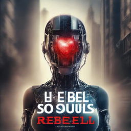 Create the cover of a book titled 'Rebel Souls'