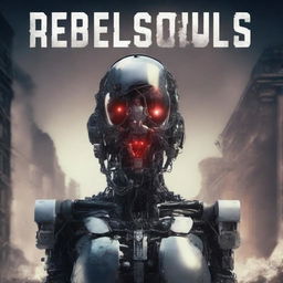 Create the cover of a book titled 'Rebel Souls'