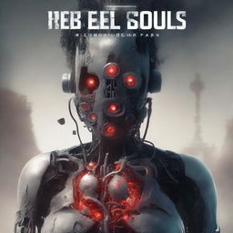 Create the cover of a book titled 'Rebel Souls'