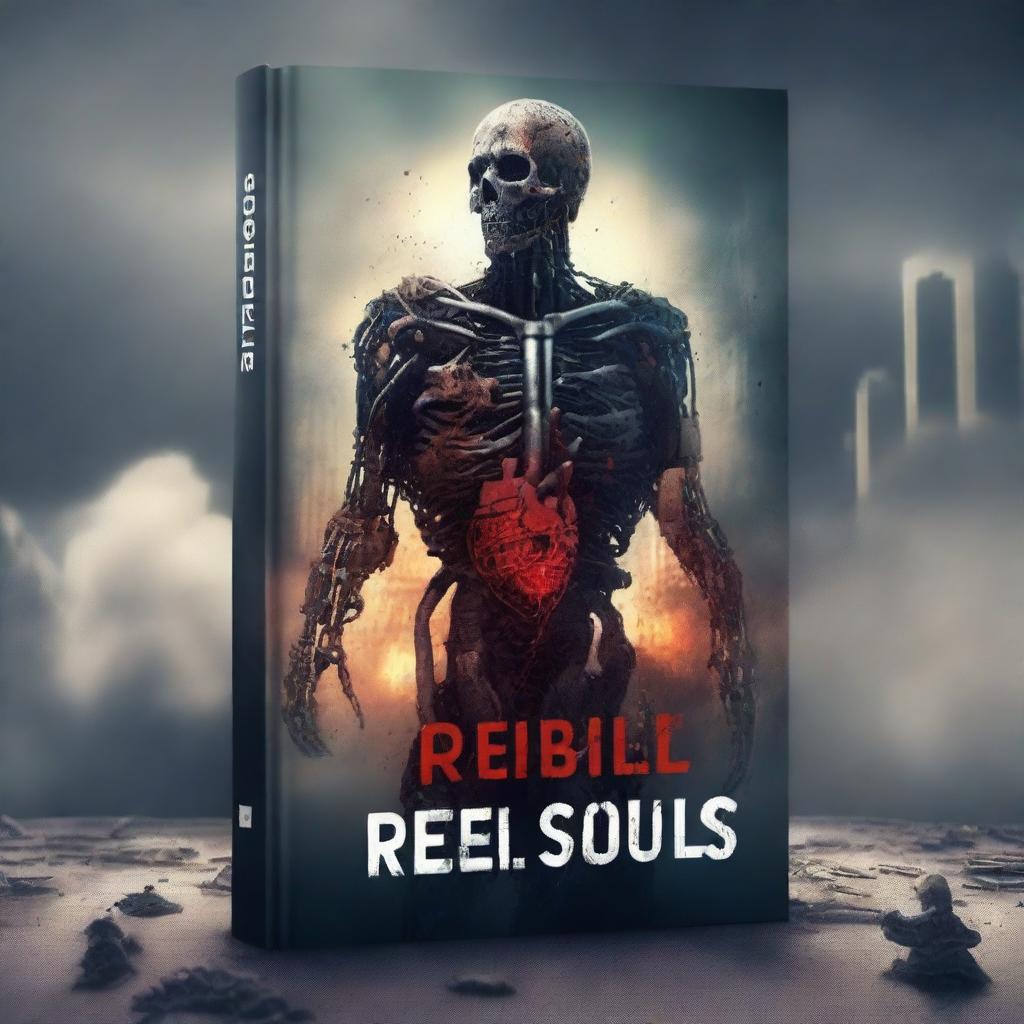 Create the cover of a book titled 'Rebel Souls'