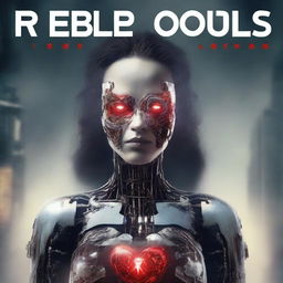 Create the cover of a book titled 'Rebel Souls'