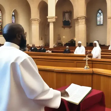 The captivating sermon moved the congregation and strengthened their faith.