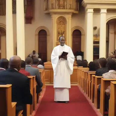 The captivating sermon moved the congregation and strengthened their faith.
