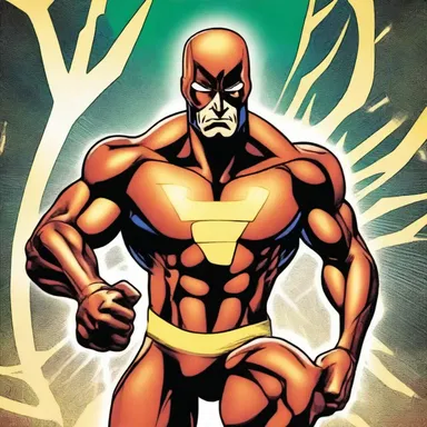 In the comic book series, the superhero's medulla is the source of his extraordinary powers.