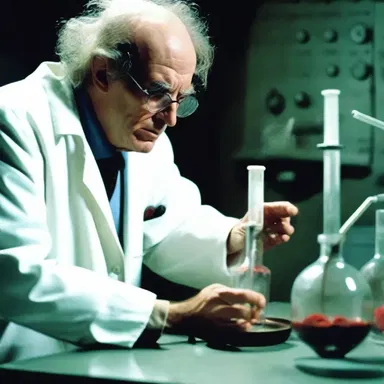 The horror movie depicted a mad scientist conducting experiments on the medulla to control the minds of his victims.