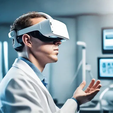 In the futuristic world, scientists developed implants that directly connect the medulla to a virtual reality system, blurring the line between reality and imagination.