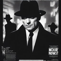 Create a noir-style movie poster