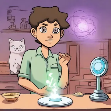 In this animated series, the main character discovers their psychic communication powers and uses them to solve mysteries and help others.