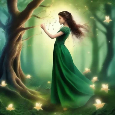 In the fantasy novel, the decrescendo of the enchanted music signaled the end of the spell.
