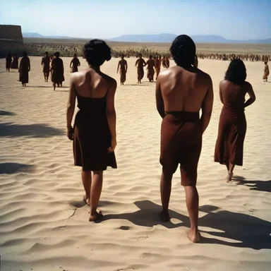 The climactic scene in the film was enhanced by the use of a dramatic decrescendo in the background music.