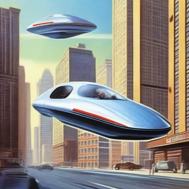 In the futuristic city depicted in the science fiction novel, the sound of flying hovercars would decrescendo as they zoomed past.