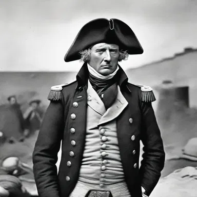 During the Battle of Waterloo, the general became scatty and lost in thought, which caused confusion among his troops.