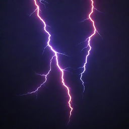 Generate a striking profile picture logo inspired by lightning and thunder, featuring electric hues and energetic patterns.