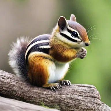 The chipmunk is considered sacred in certain Native American tribes, symbolizing unity with nature.