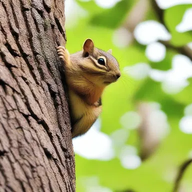 Why did the chipmunk bring a ladder? Because it wanted to reach new heights and become a tree climber!