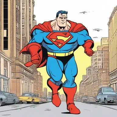 In the comic book, the superhero effortlessly lifted the heavy loading to save the city.