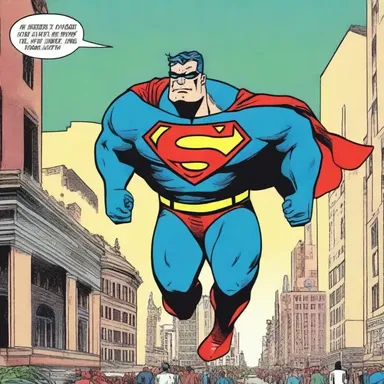 In the comic book, the superhero effortlessly lifted the heavy loading to save the city.