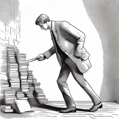 The protagonist carried the weight of his past mistakes as a constant loading in the novel.