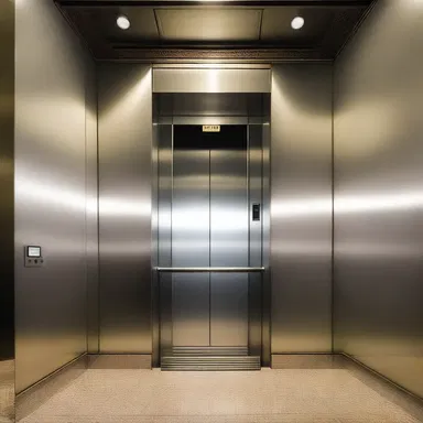 The loading capacity of the elevator determined the maximum weight that could be transported to the top floor.