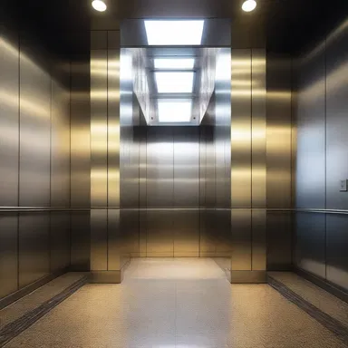 The loading capacity of the elevator determined the maximum weight that could be transported to the top floor.