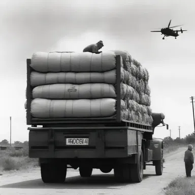The film depicted the challenges of transporting a dangerous loading across the country.