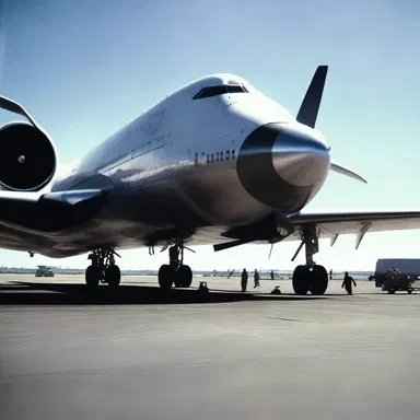 The loading scene in the movie was intense, with dramatic music playing as the airplane was being prepared for takeoff.