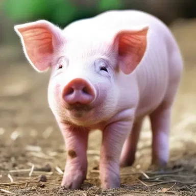 In some cultures, the sound of an oink is considered sacred and is associated with fertility.