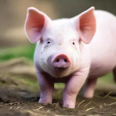 In some cultures, the sound of an oink is considered sacred and is associated with fertility.