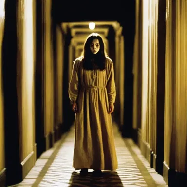 The horror film showcased a terrifying moment when the main character had to unsnarl themselves from a labyrinth of haunted corridors.