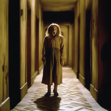 The horror film showcased a terrifying moment when the main character had to unsnarl themselves from a labyrinth of haunted corridors.
