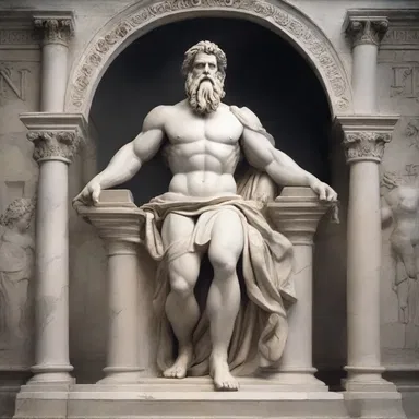 In Greek mythology, the revelation of Zeus being the ruler of the gods was widely known.