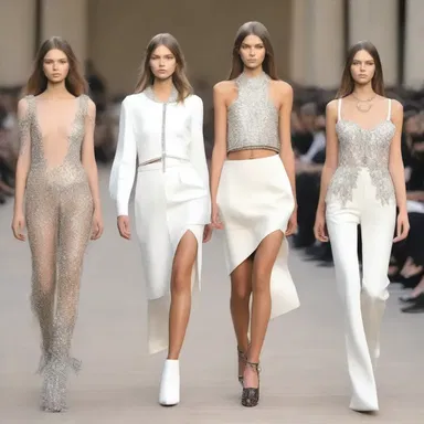 In a stunning revelation, the fashion designer revealed their latest collection during Paris Fashion Week.